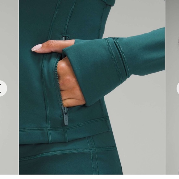 Lululemon Cropped Define Jacket *Nulu
Storm Teal size 2 W3HB5S - Picture 4 of 10